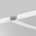 Алюминиевый профиль Maytoni встраиваемый с боковым изгибом ALM-6214SB-S-2M