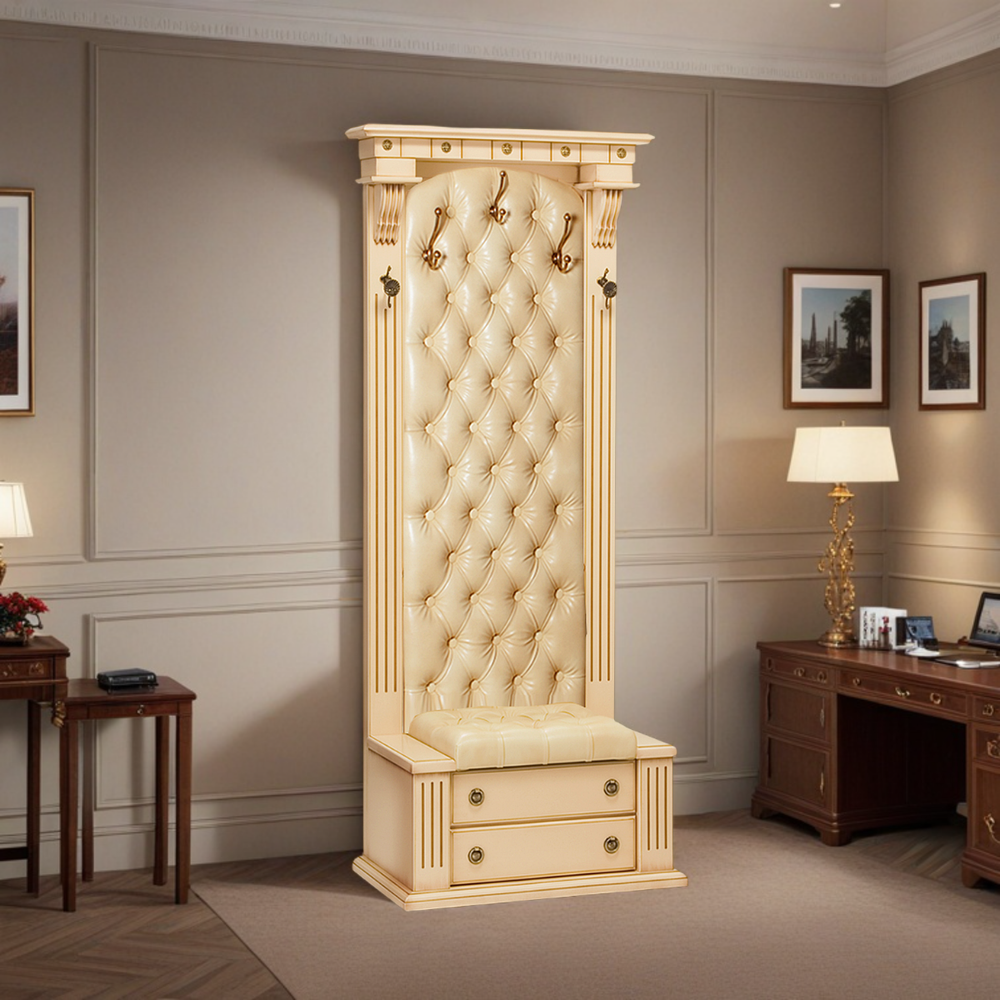 Прихожая с ящиком Тауэр 3/1 Айвори Беж