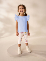 Легинсы укороченные для девочки Next AD8-340, Светло-розовый