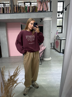 Худи Yosemite винный ( c дефектом)