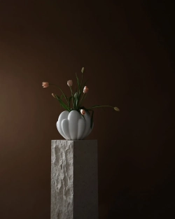 Ваза 101 Copenhagen Bloom Vase, Mini, Bone White, белый