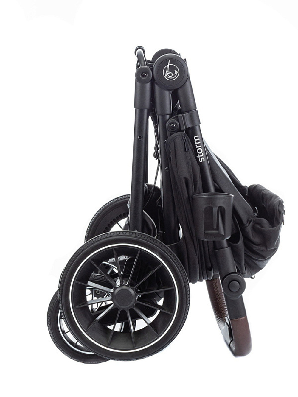 Прогулочная коляска Kidzi Storm Black
