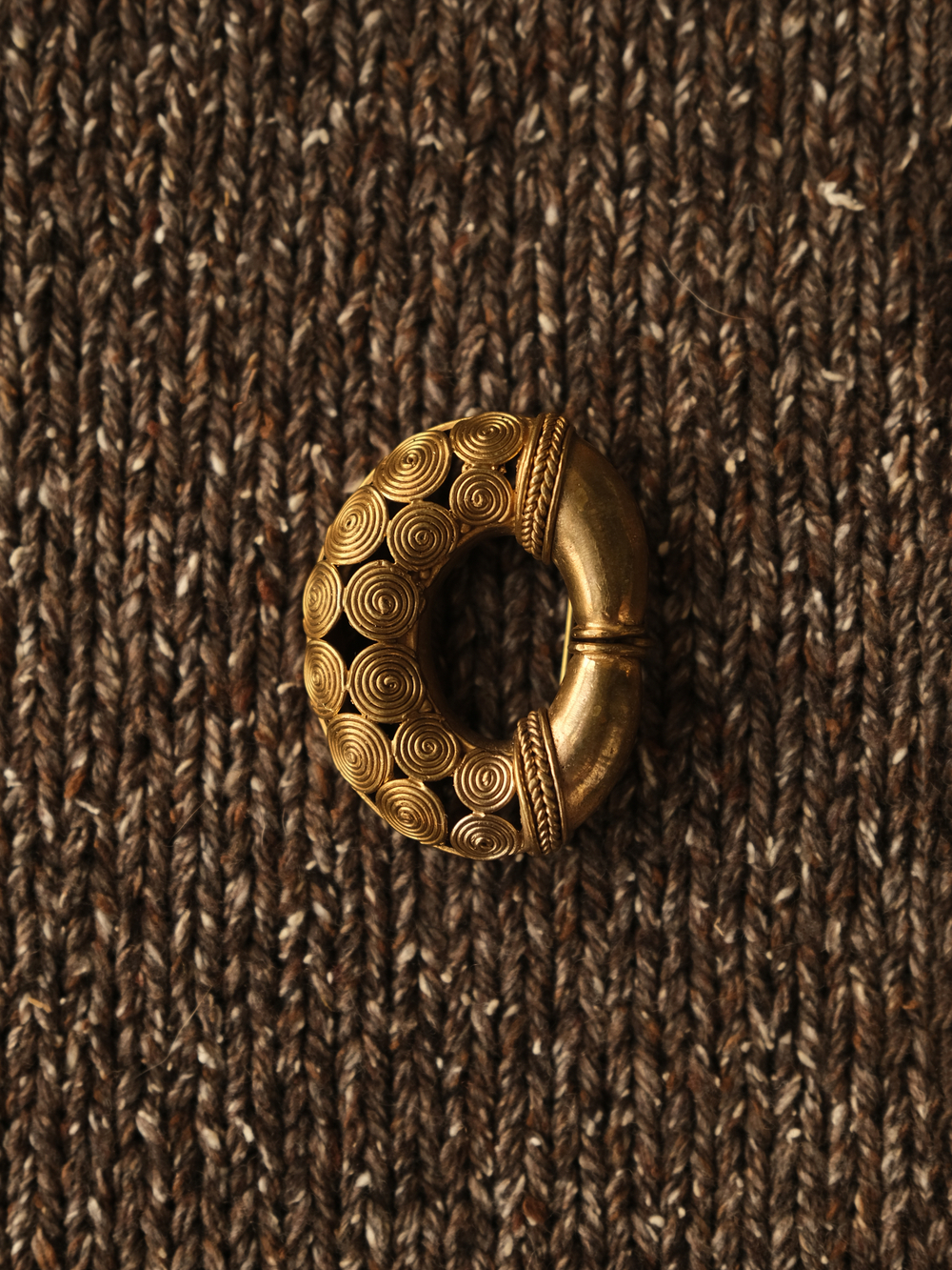 Брошь-Подвеска из Латуни