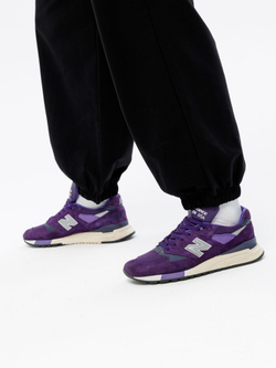 Джоггеры UNAFFECTED Оверсайз Хлопковые Черный