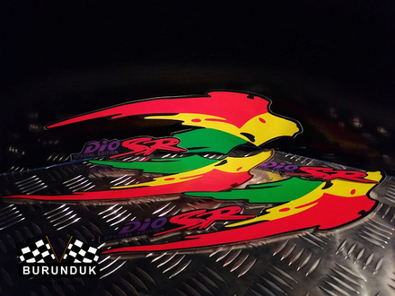 СТИКЕР "rasta" DIO SR