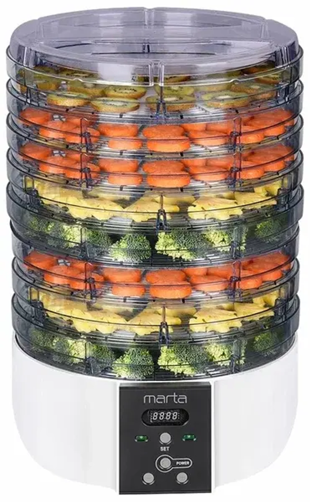 Сушилка для овощей и фруктов Marta MT-FD1886D (q)
