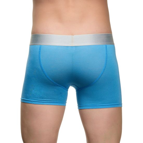 Мужские трусы боксеры голубые Calvin Klein