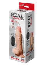 Телесный вибратор-реалистик REAL Standard - 15 см. (Цвет: телесный)
