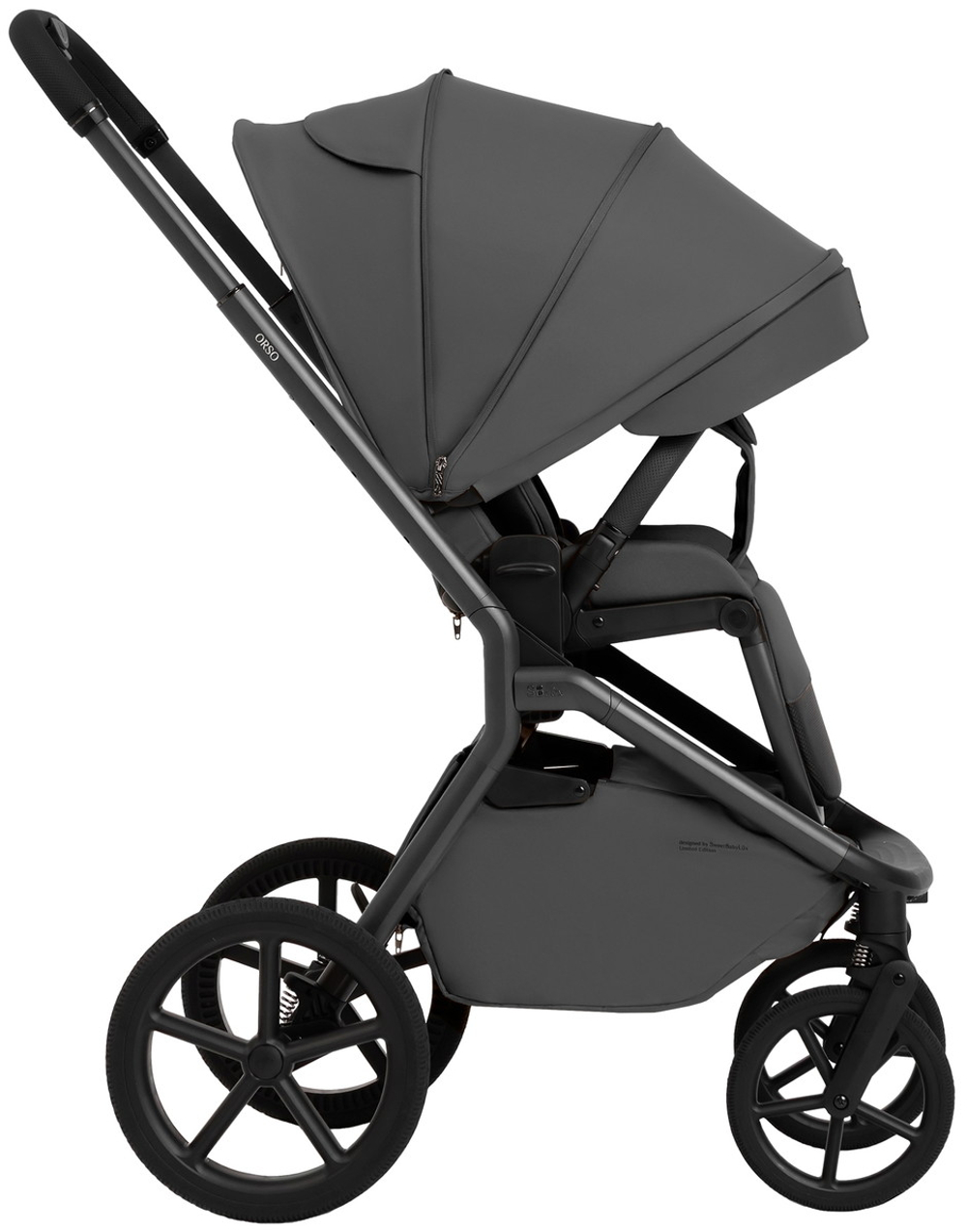 Коляска 3 в 1 Sweet Baby SBL Orso New + автокресло Premier Grey New Dark Grey
