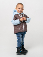 Куртка "Эдик" р. 86, небо/капучино (Аксарт)