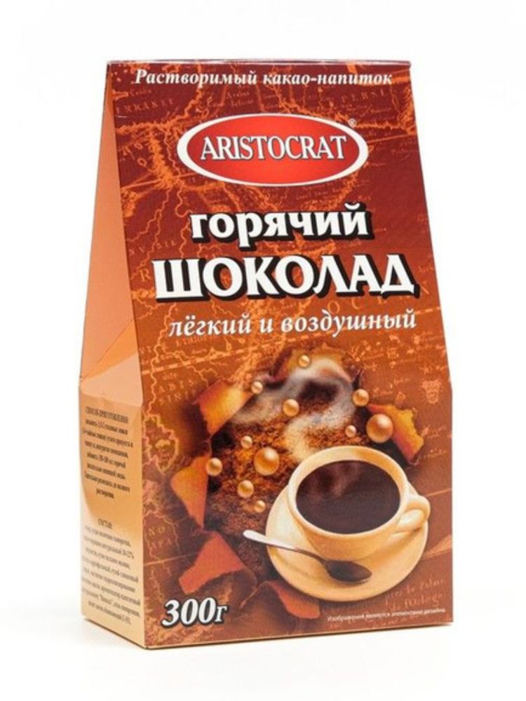 Горячий шоколад Aristocrat лёгкий и воздушный 300 г x 4 шт