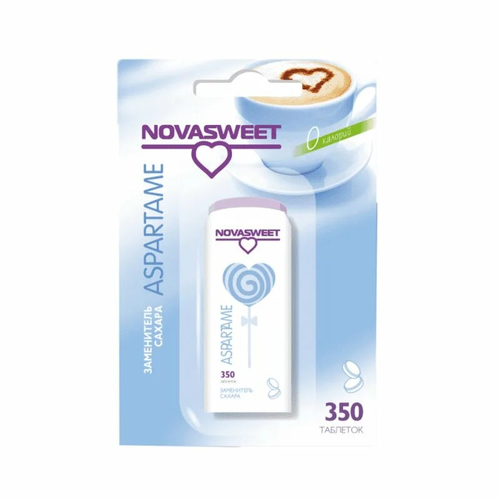 Заменитель сахара NovaSweet Аспартам таб. №350