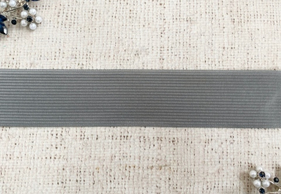 Лента окантовочная 7с671, ш. 3,2 см, 3,9 гр/м, пр-во Беларусь, серый