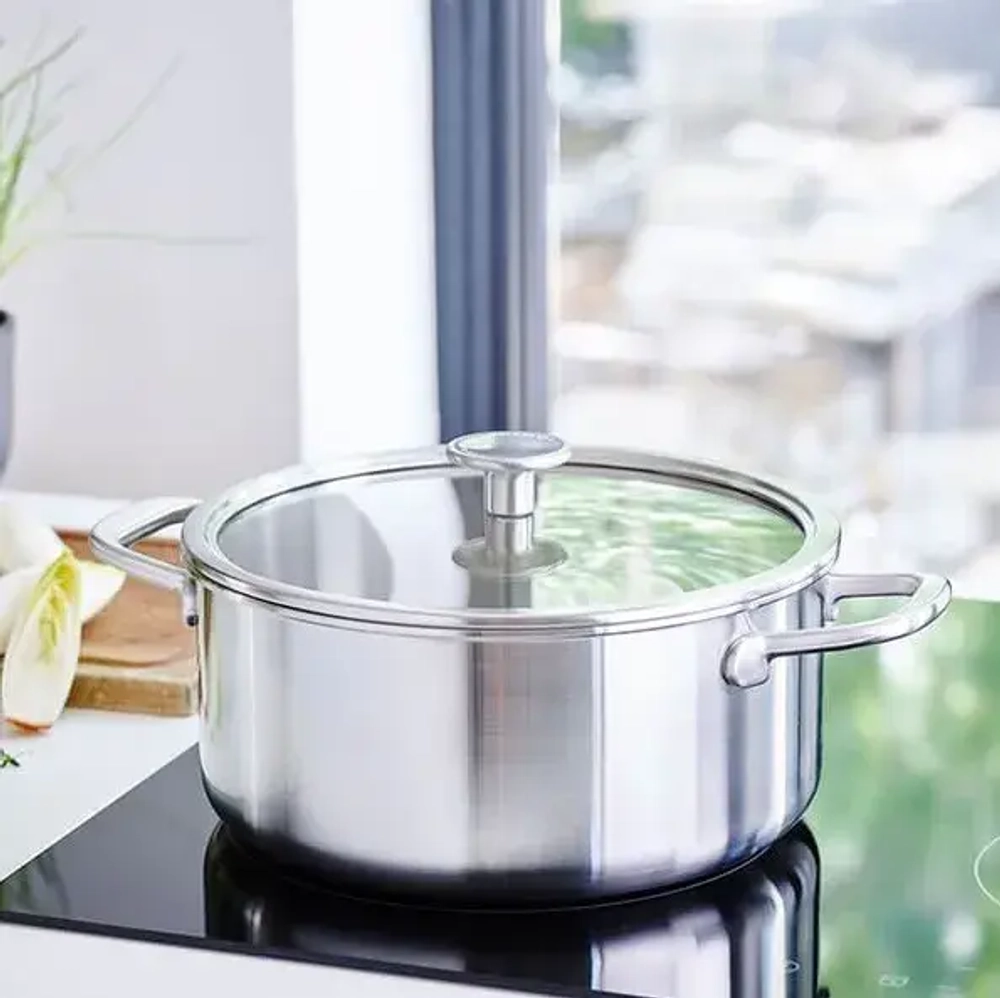 KitchenAid Кастрюля Mutli-ply 24 см 4,9 л с крышкой