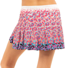 Теннисная юбка Lucky in Love Novelty Lucky Leopard Skirt - разноцветный
