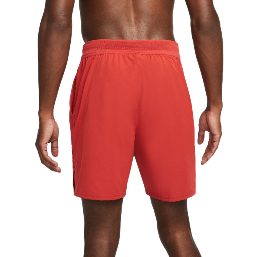 Мужские шорты теннисные Nike Court Dri-Fit Advantage Short 7in M - cinnabar/white