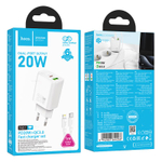 Зарядное устройство для Lightning Hoco N61 PD20W+QC3.0 (white)