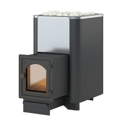 Печь для бани Везувий Сенсация 22 Антрацит (ДТ-4С)