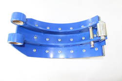 Колодка барабанного тормоза а/м ПАЗ-4230 (накладка 52642) мост КААЗ (ширина 180мм.)  (1шт.) АККОР