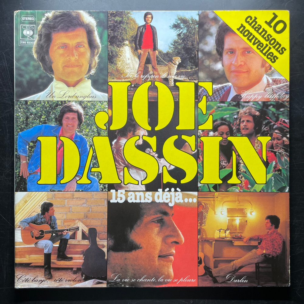 Joe Dassin ‎– 15 Ans Deja… (Франция 1978г.)