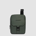 Сумка кросс-боди кожаная Piquadro THAN/Verde foresta