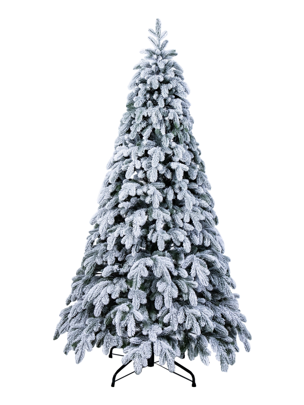 Ель Искусственная Царь елка Афродита флок 210 см