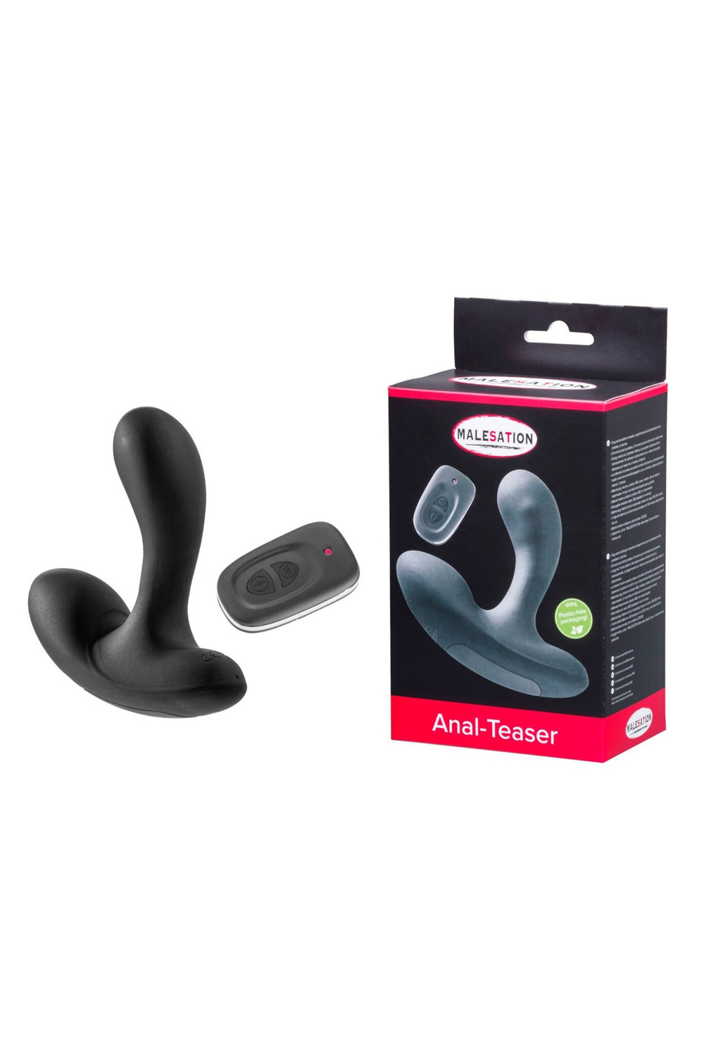 Черный стимулятор простаты Anal-Teaser (Цвет: черный)