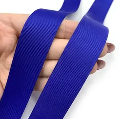 Репсовая лента (сантюр) 25мм, ультрамарин, Arta-F