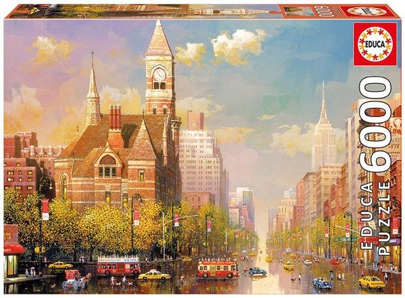 Puzzle "Нью-Йорк после полудня" 6000 pcs