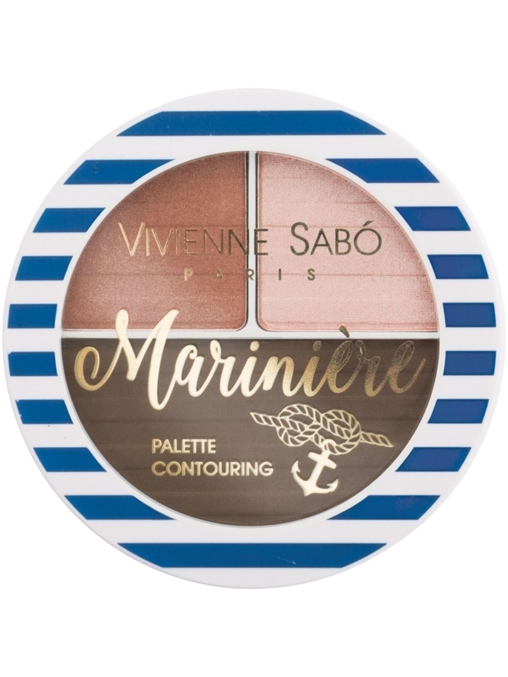Палетка для скульптурирования лица VIVIENNE SABO Mariniere Palette Contouring - 01