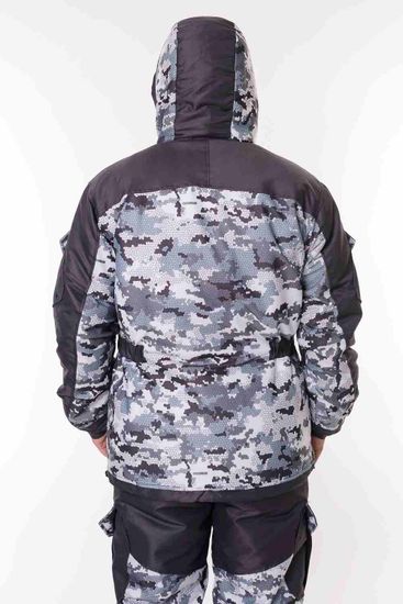 Костюм "ГОРНЫЙ -45" кур+п/к (Алова/Таслан, белый/серый)