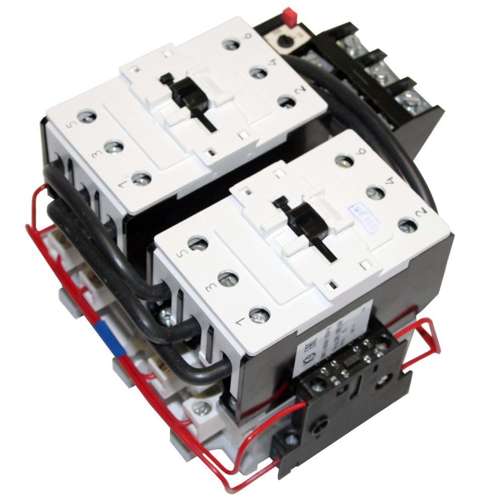 Контактор электромагнитный ПМ12-063601 УХЛ4 В, 220В, РТТ-231, 2з+2р 63А реверсивный КЗЭА