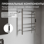 Полотенцесушитель электрический ABBER Standard AH4606 хром