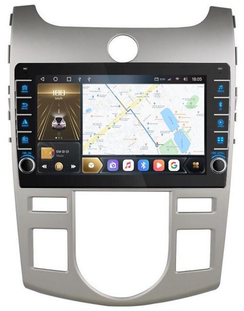 Магнитола для KIA Cerato 2 2008-2013 (климат) - Kuberg OL-9736-A (кнопки и крутилки), Android 12, Быстрая, CarPlay, 4G SIM-слот