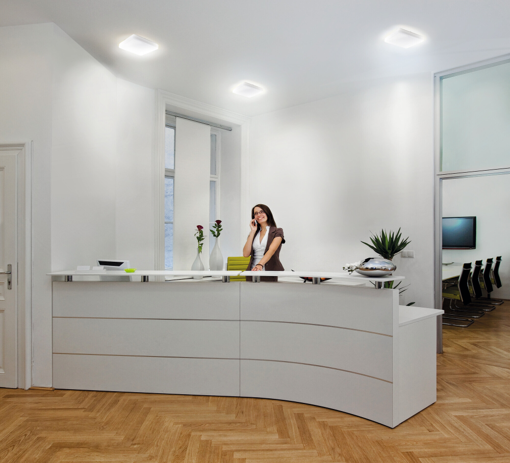 Светильник герметичный с датчиком движения KANLUX VARSO LED 18W 4000К NW-O-SE