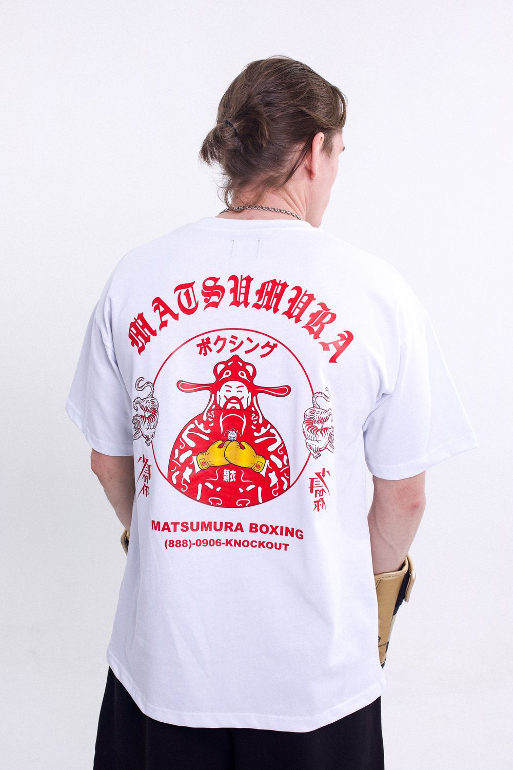 Футболка by Matsumura Monk Warrior белая