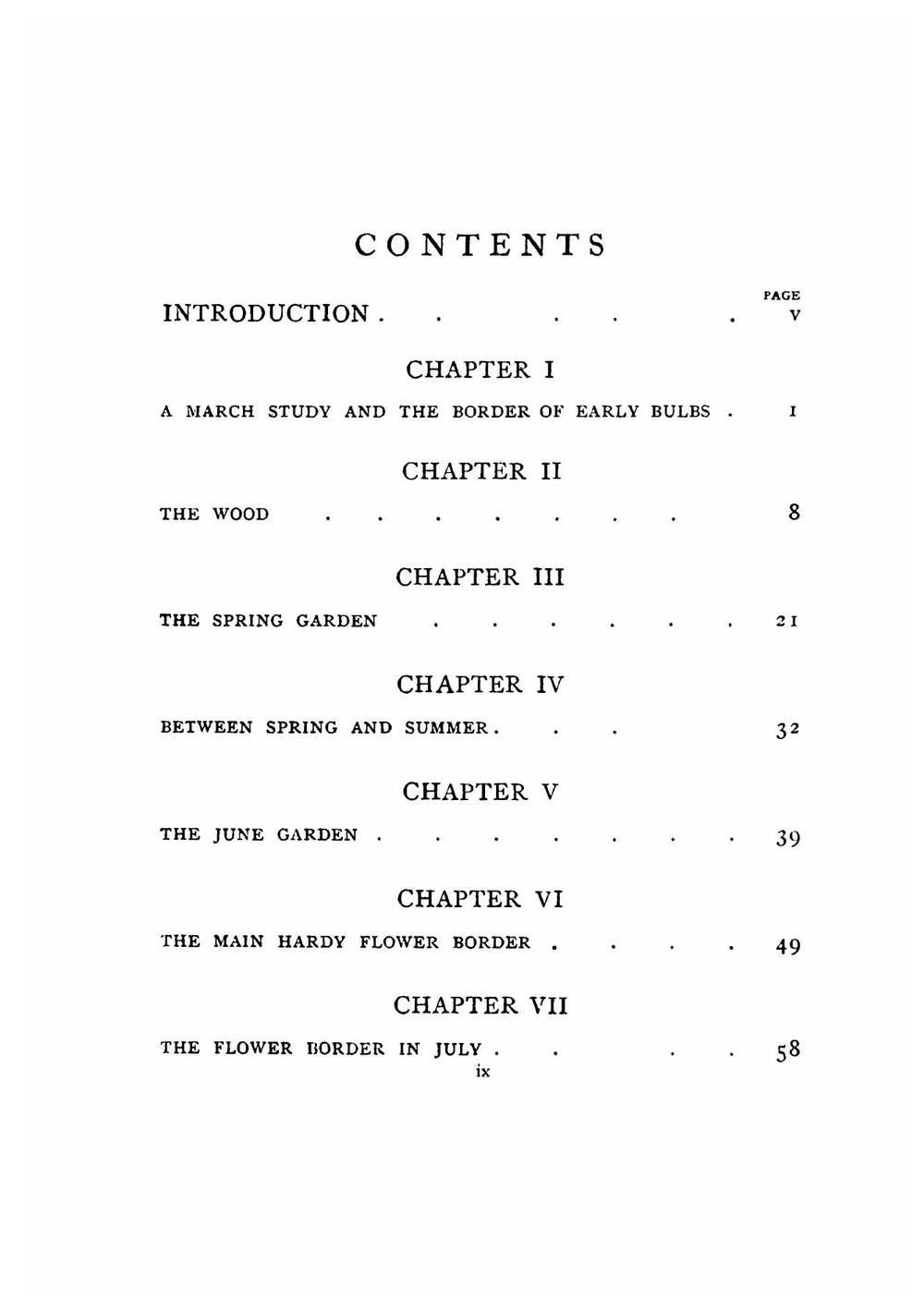 Colour in the flower garden | Jekyll Gertrude