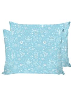 Постельное белье Сказка "Alien (компаньон)" 1,5-сп Наволочка 50х70 см 1 шт Простынь 150х215 см Пододеяльник 145х215 см,бязь