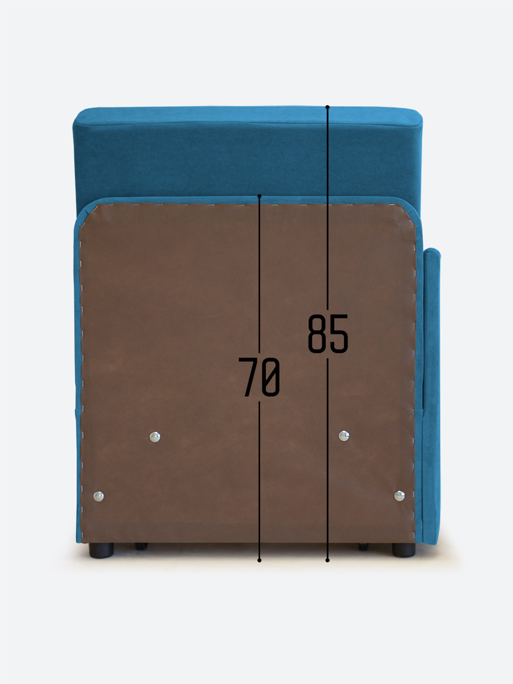 Кресло-кровать "Миник" с правым подлокотником, под правую руку