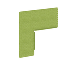 Боковая панель-ширма для стола глубиной 600 (для столешниц расположенных в ряд) AcustiX