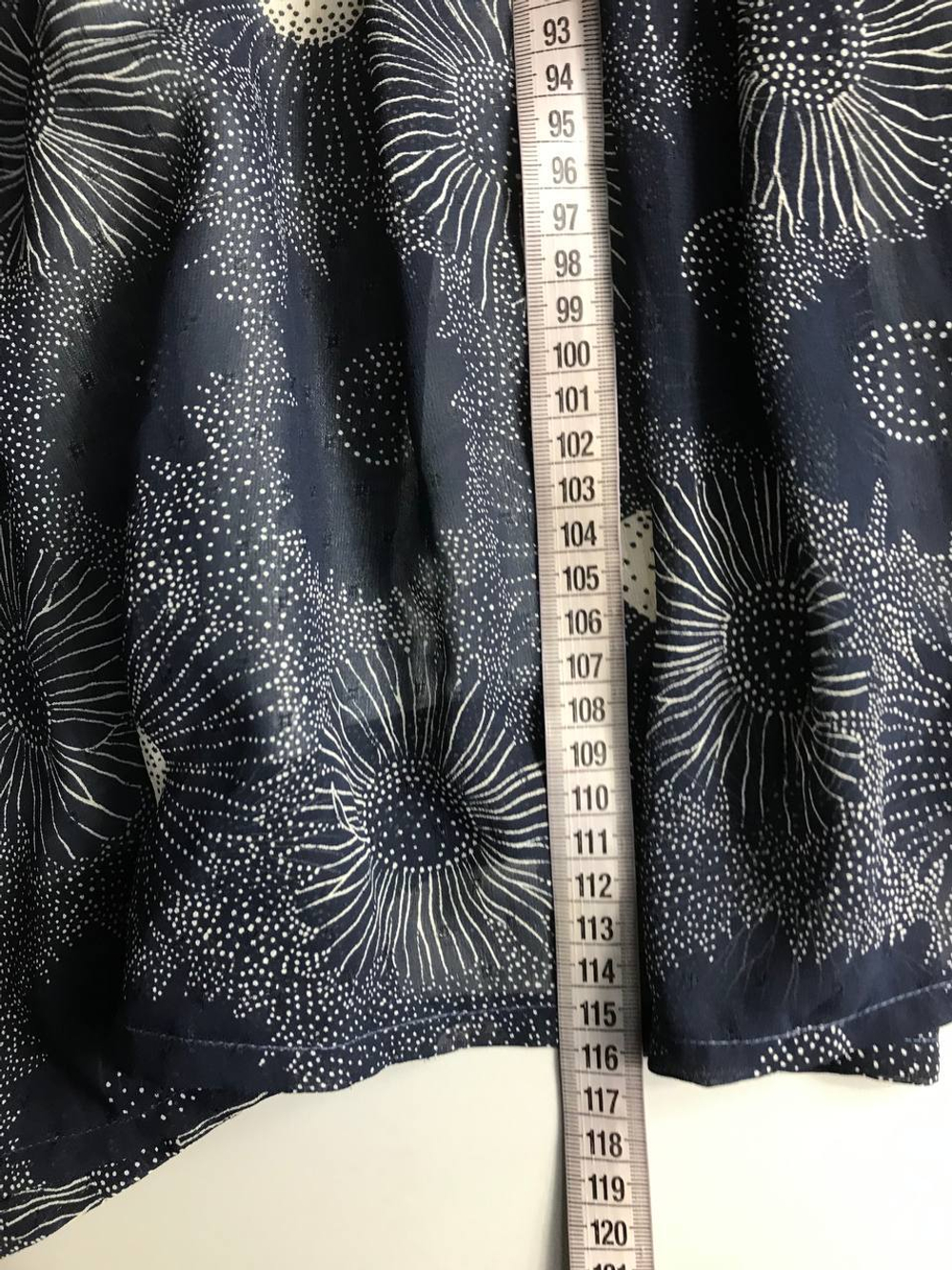 Платье в крупный цветок, визуально 50 размер