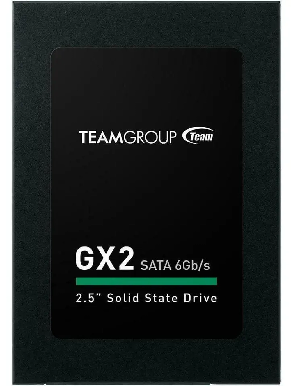 Твердотельный накопитель 512GB SSD TeamGroup GX2 2.5” SATA3 R530Mb/s, W430MB/s T253X2512G0C101