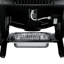 Портативный газовый гриль Weber Q 1200 с тележкой, 1 горелка, чёрный