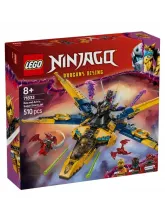 Конструктор Ninjago 71833 Реактивный самолёт Раса и Арина