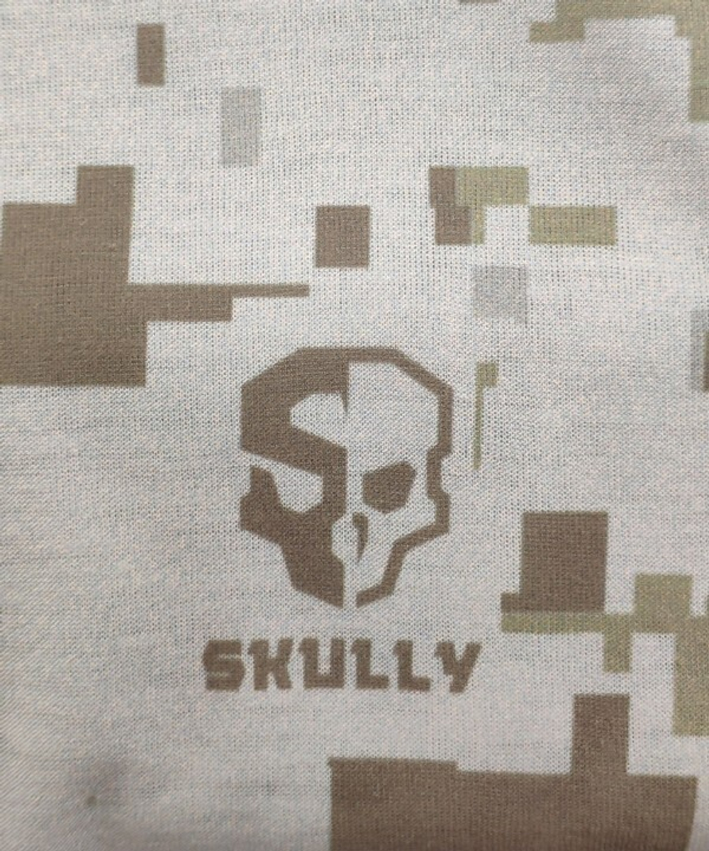Бандана-труба камуфляжная с черепом Skully Marpat Digital Desert