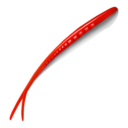 Приманка ZUB-HORDA SLAG 144мм(5,6")-4шт, (цвет 039) красный верх-белый низ