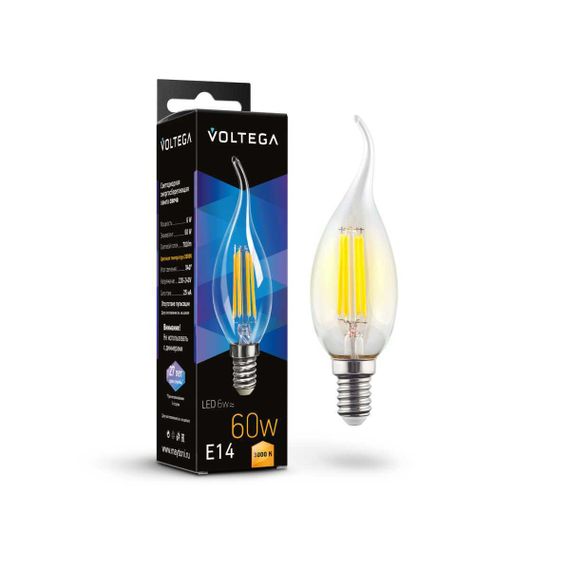 Лампочка Voltega Crystal 7209