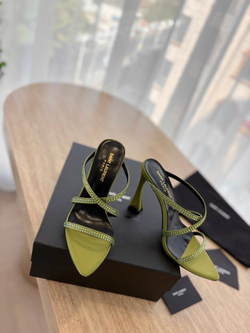 Saint Laurent Mules