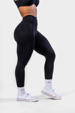Леггинсы V-Cut Lace-Up Sculpting Leggings OWN YOUR POWER 426 Черные