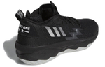 Adidas D lillard 8 Lillard 8th generation round head lace-up shock absorption, non-slip, wear-resistant, wrapping support, mid-top actual combat basketball shoes, men's black and silver